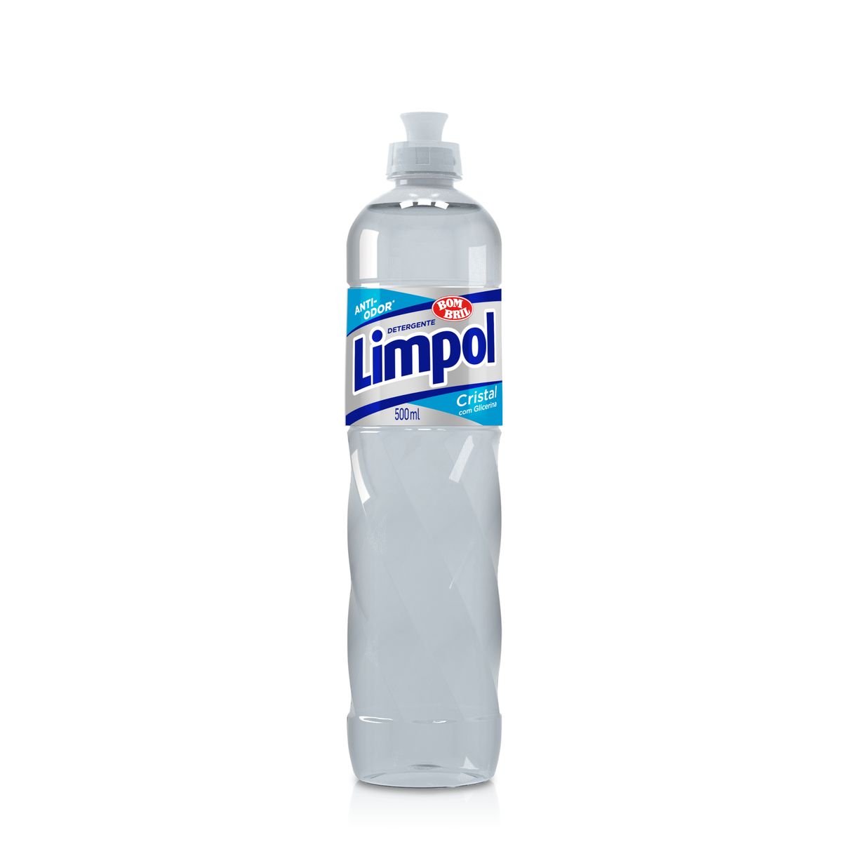 Detergente Líquido Lava Louças Limpol Cristal 500ml