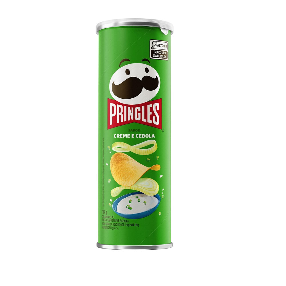 Salgadinho Batata Pringles Creme Cebola 109g