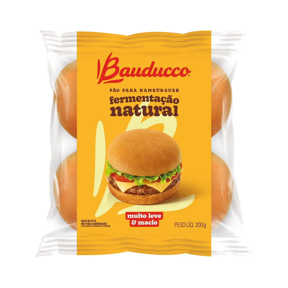 Pão Hambúrguer Bauducco 200g