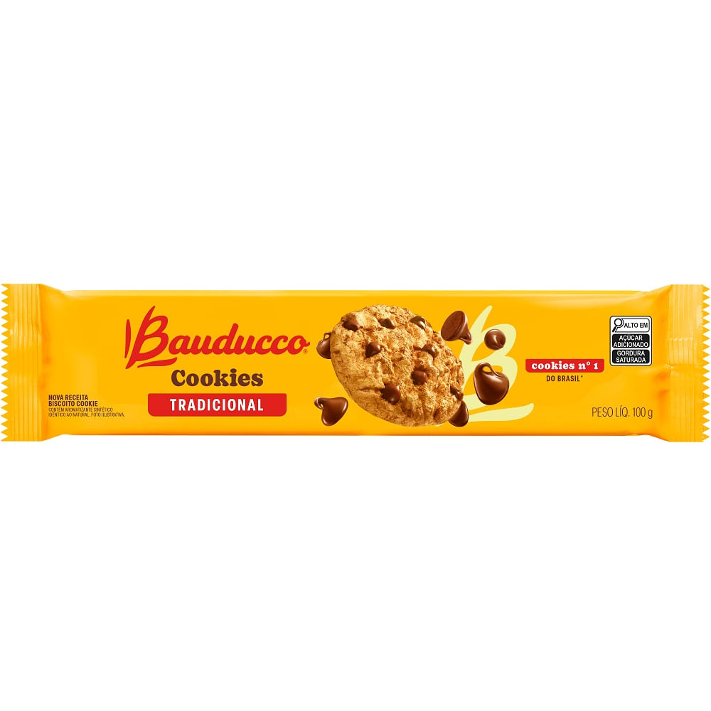 Biscoito Cookie Bauducco Original 100g