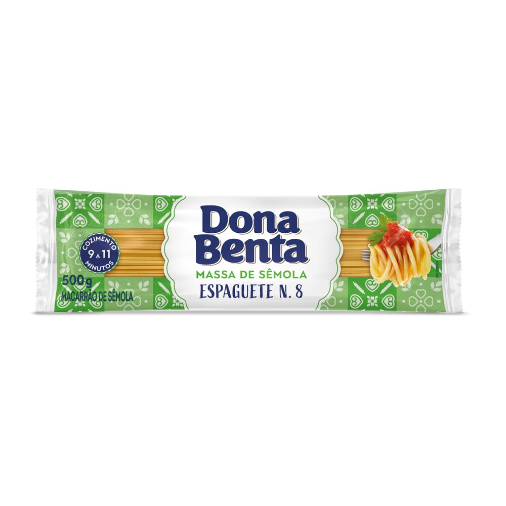 Macarrão Sêmola Dona Benta 500g Espaguete
