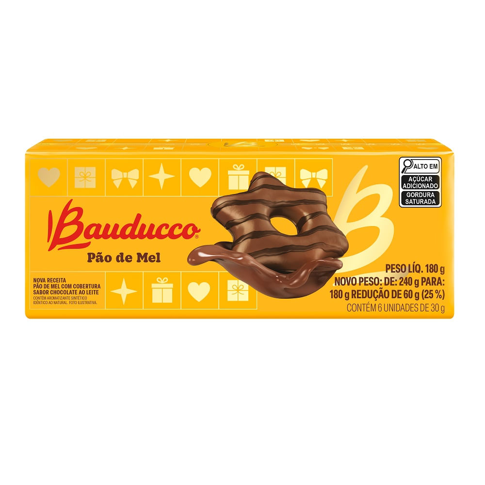 Pão de Mel Bauducco 180g