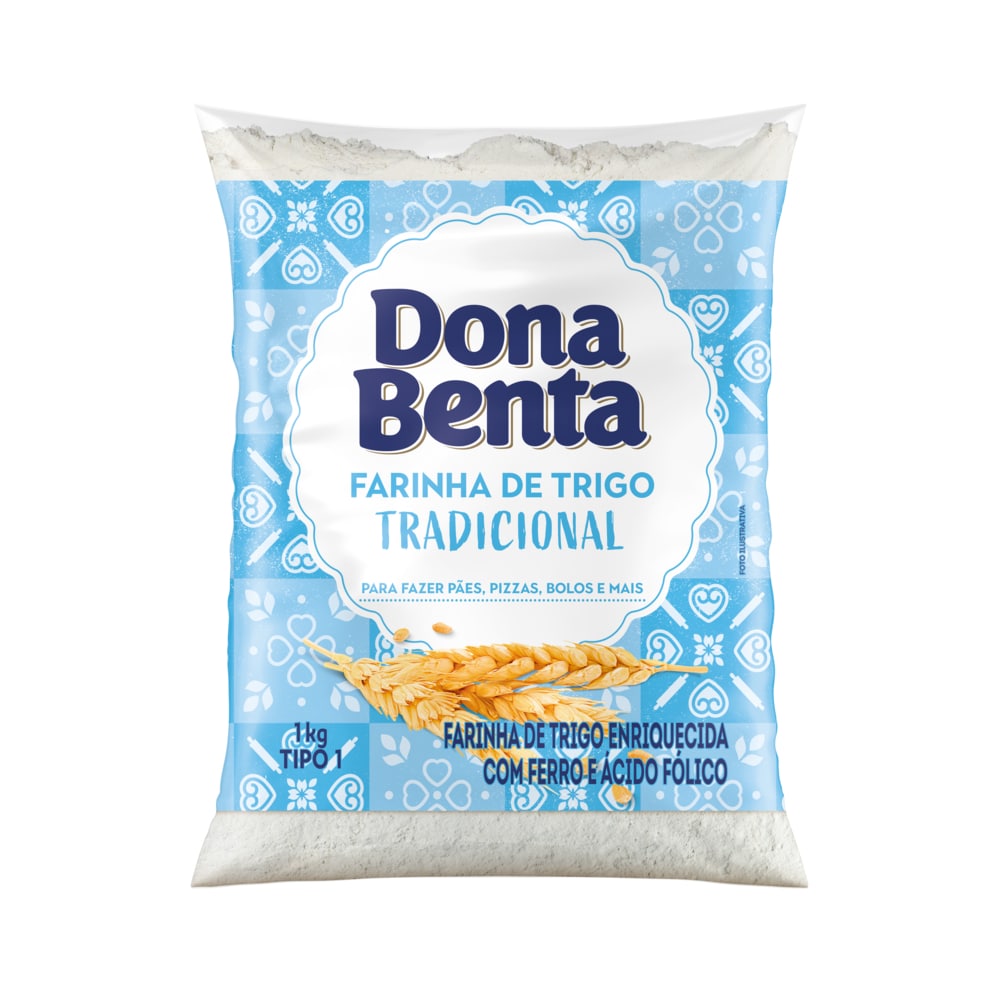 Farinha Trigo Dona Benta 1kg Tradicional
