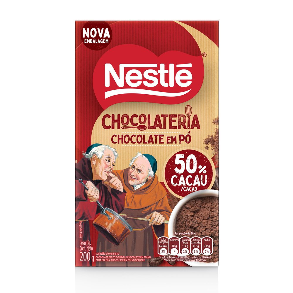Chocolate em Pó Dois Frades 200g Nestlé