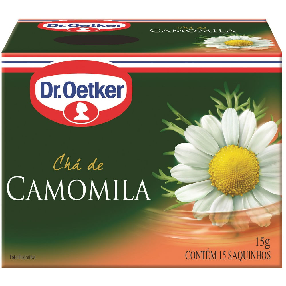 Chá Dr Oetker 15g Camomila