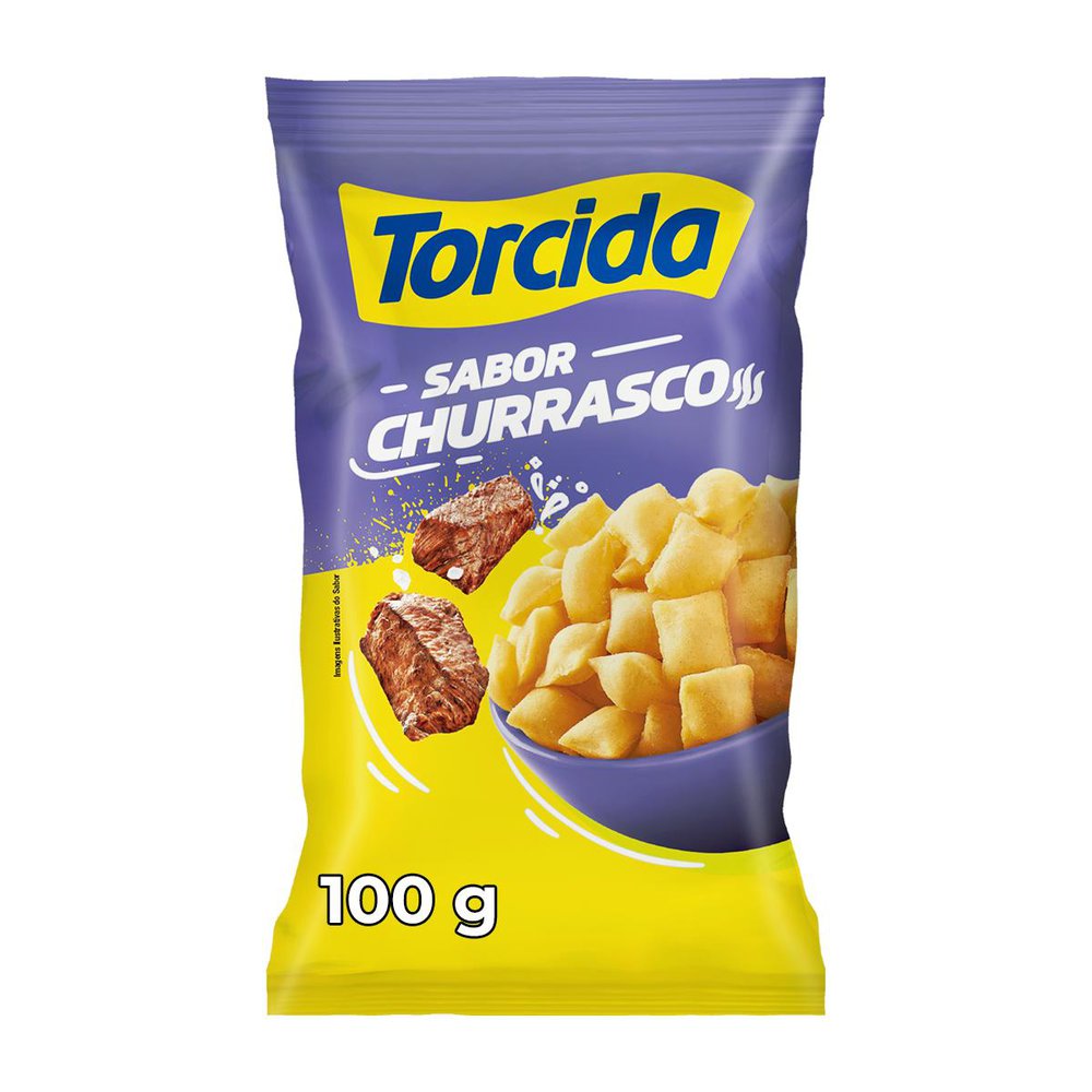 Salgadinho Torcida 100g Churrasco