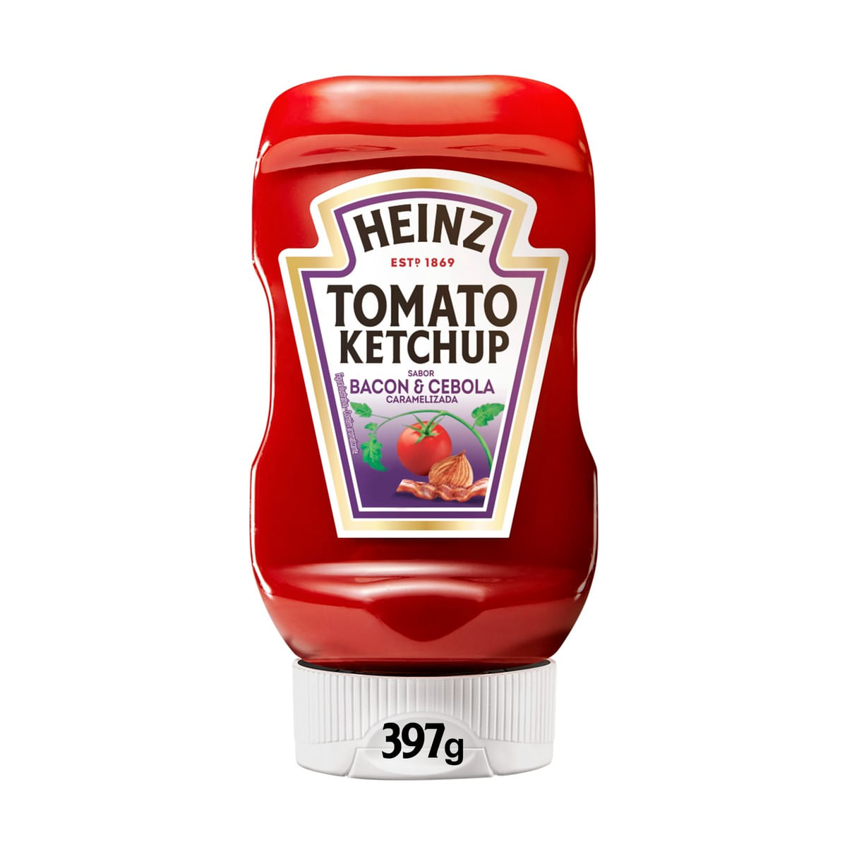 Ketchup Heinz Bacon & Cebola Caramelizada 397g