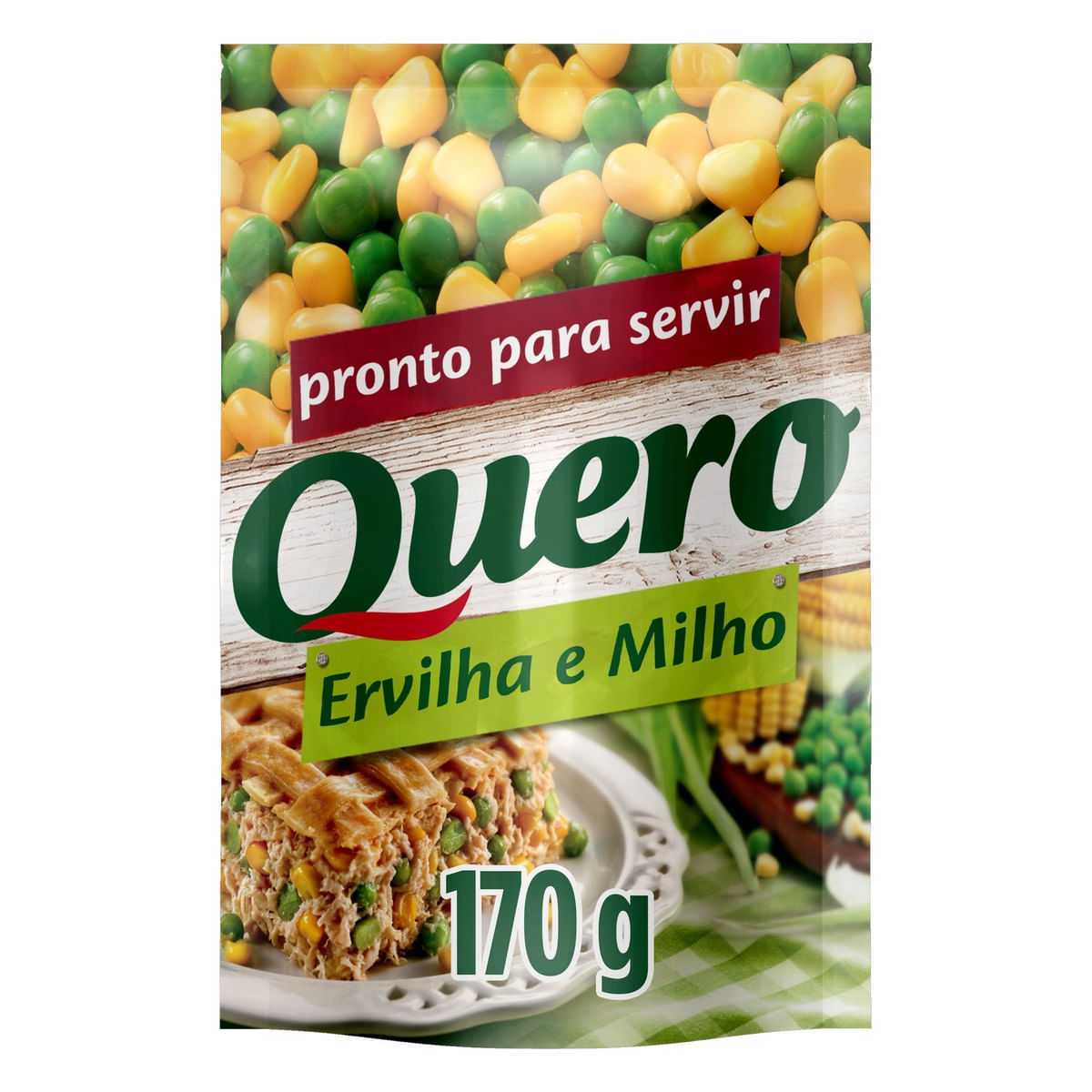 Ervilha e Milho Quero Lata 170G
