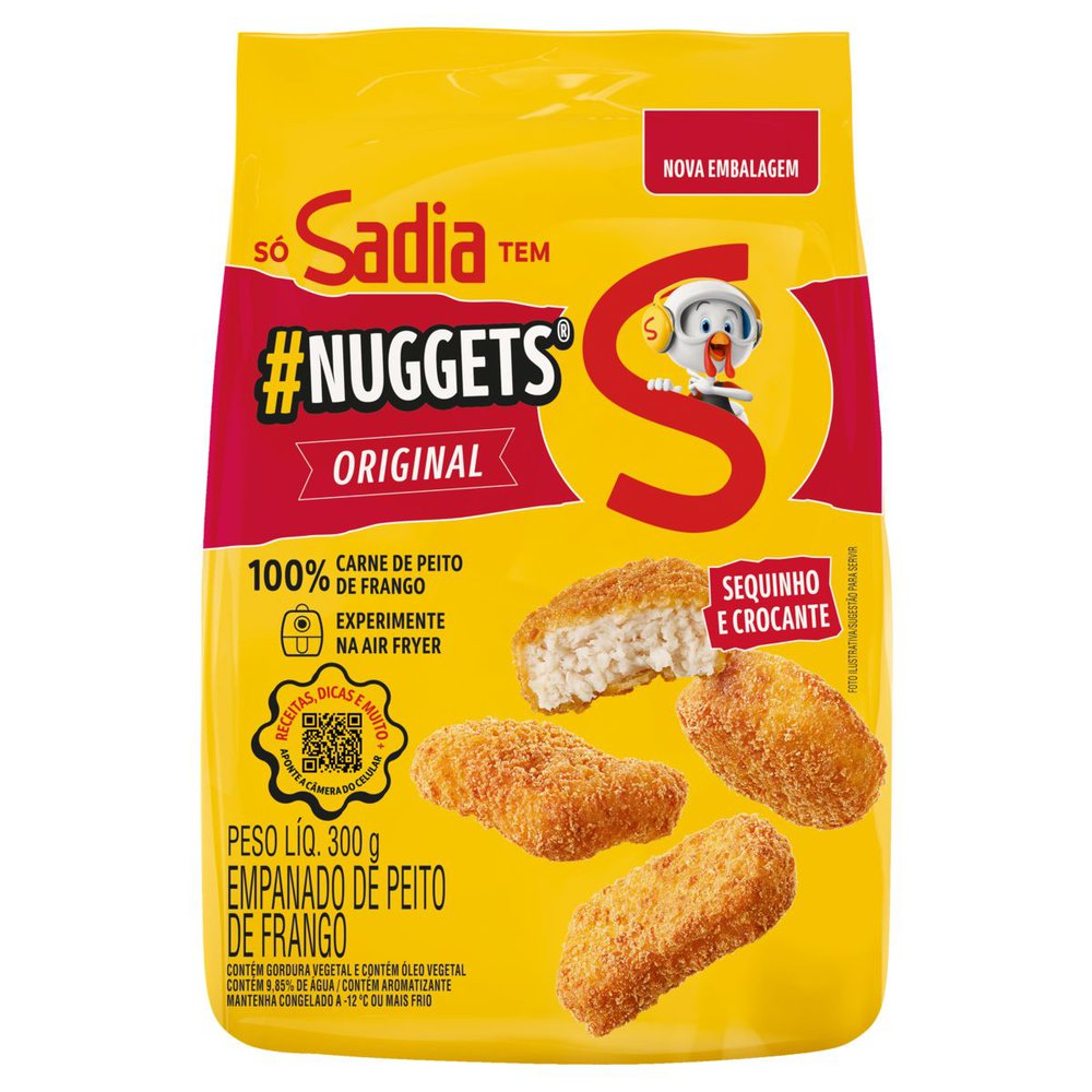 Empanado Frango Sadia Nuggets 300g Tradicional