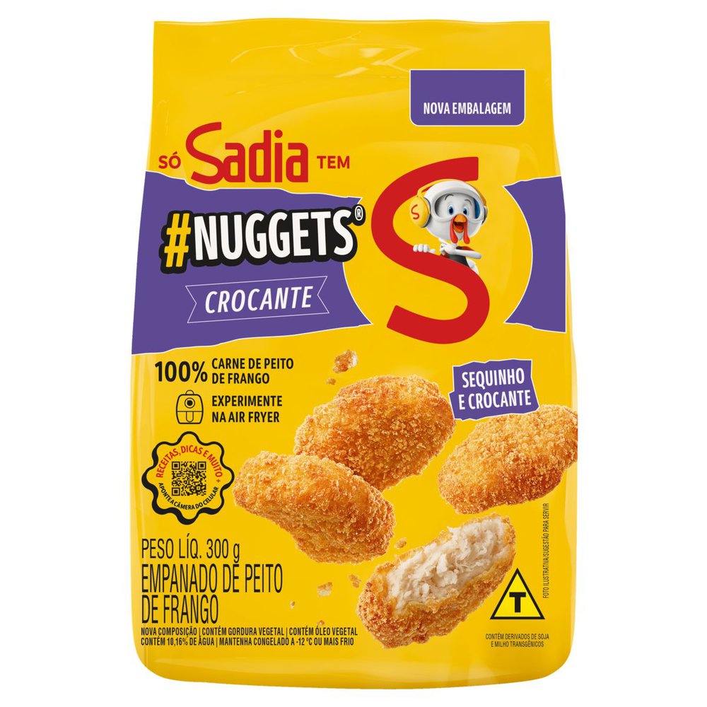 Empanado Frango Sadia Nuggets 300g Crocante