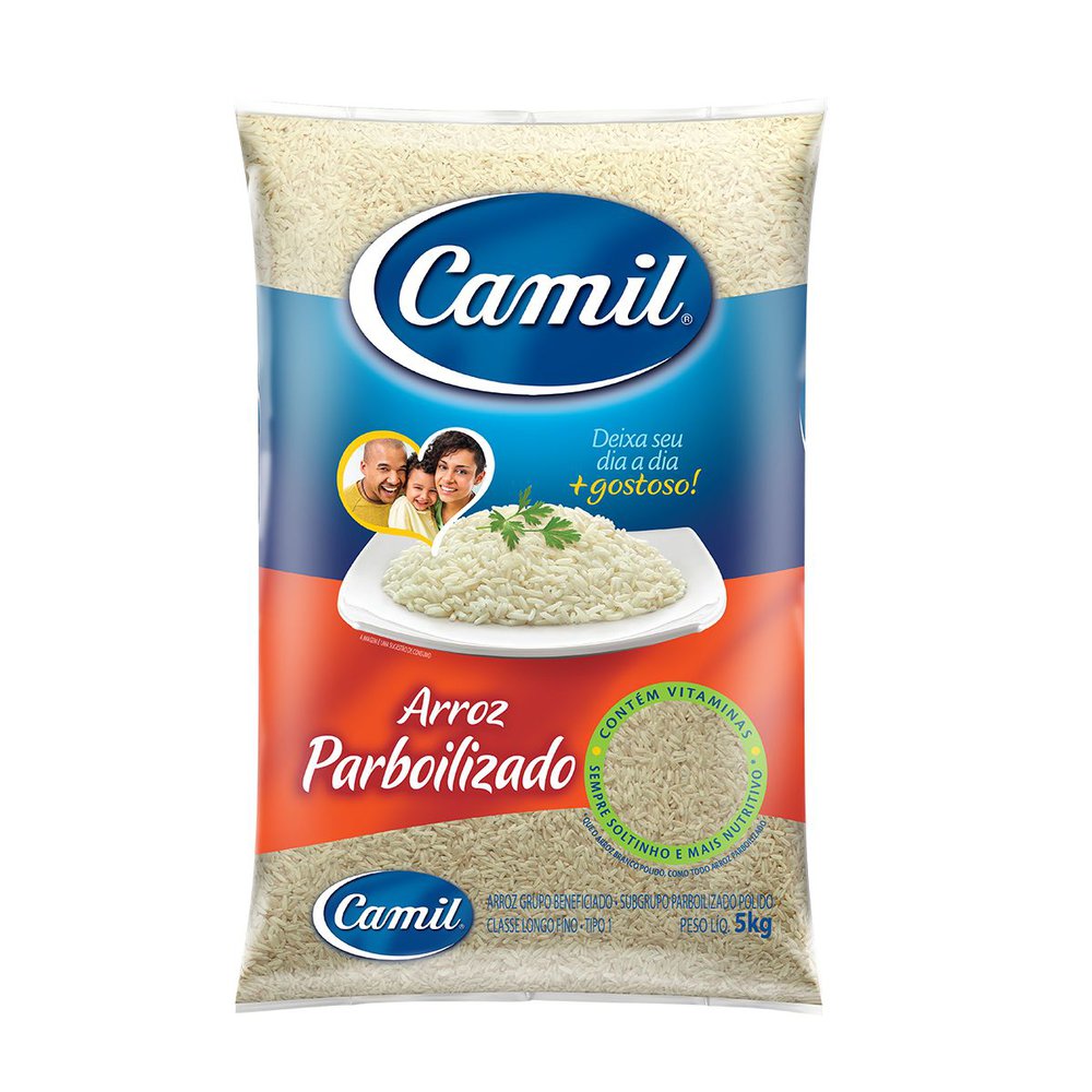 Arroz Camil Parboilizado tipo 1 5kg