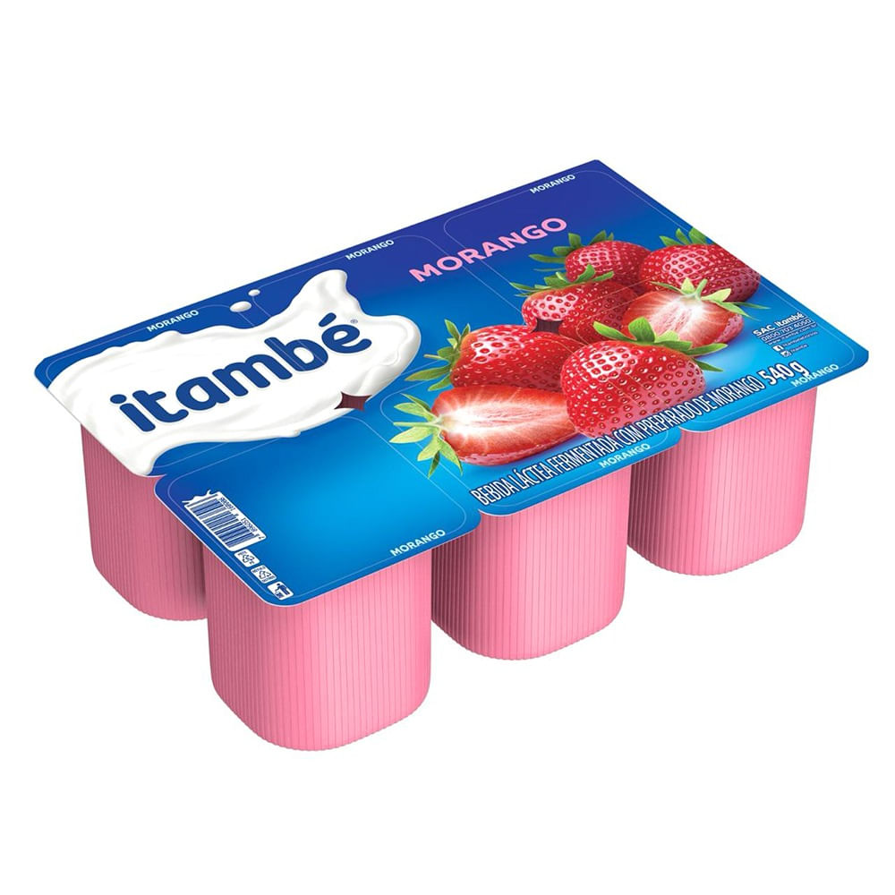 Bebida Láctea Polpa Itambé Morango 540g