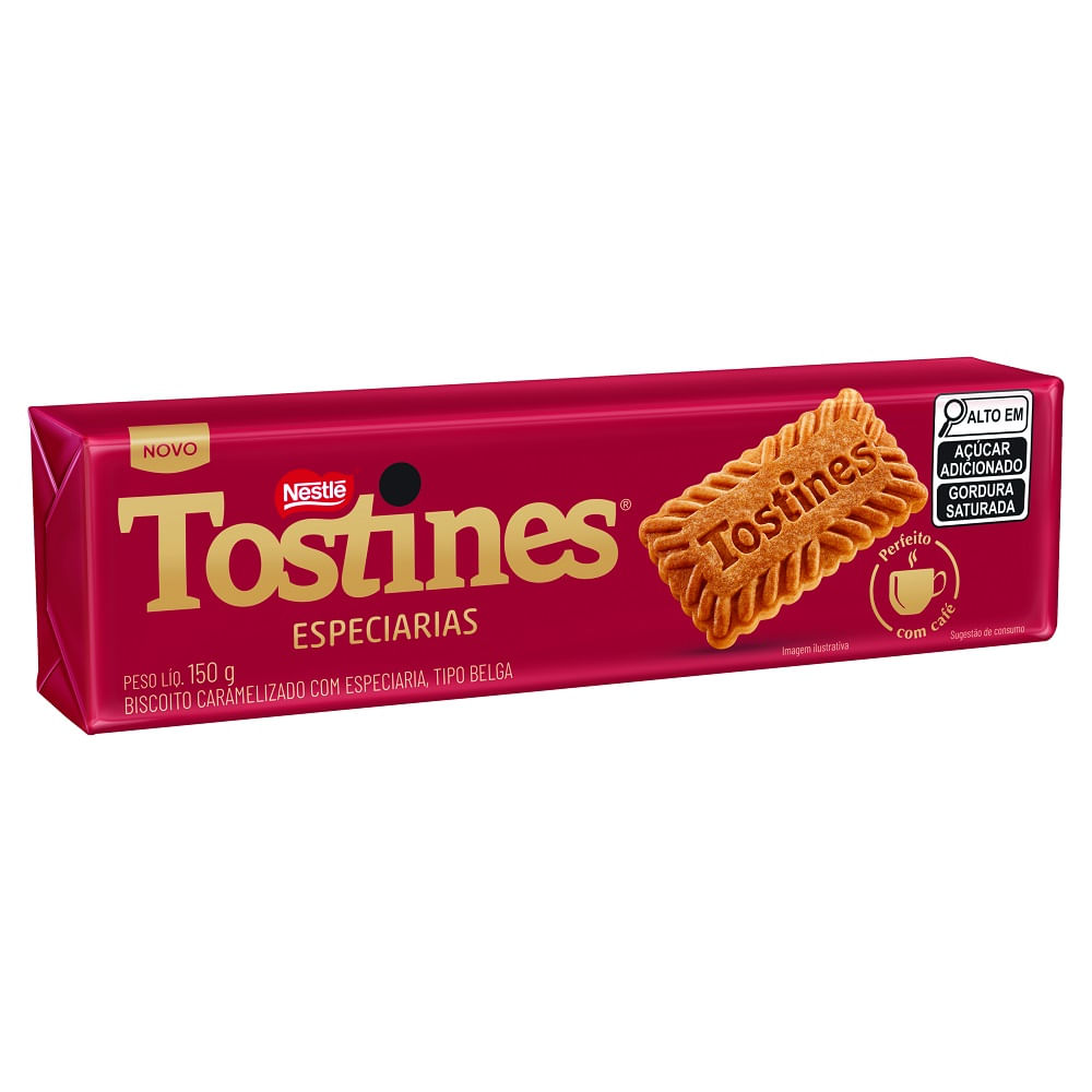 Biscoito salgado Tostines 150g Especiarias
