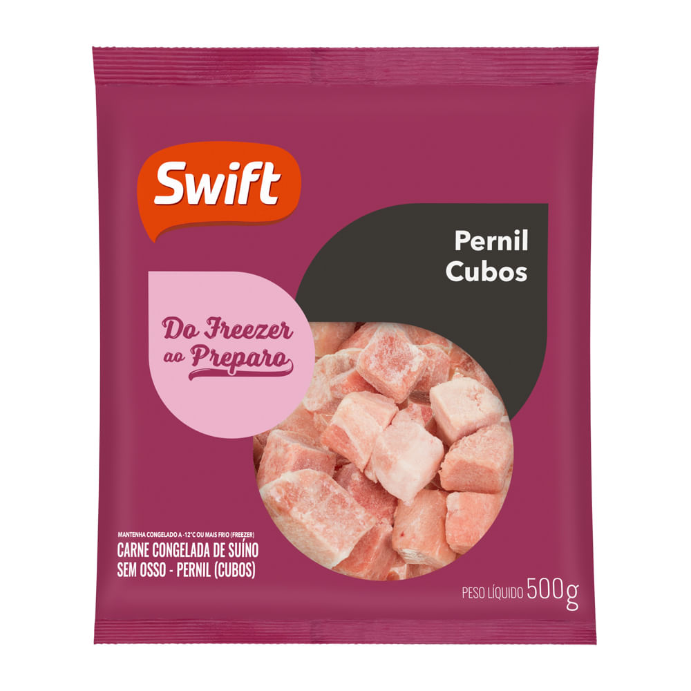 Carne Suína Pernil Swift 500g Cubos