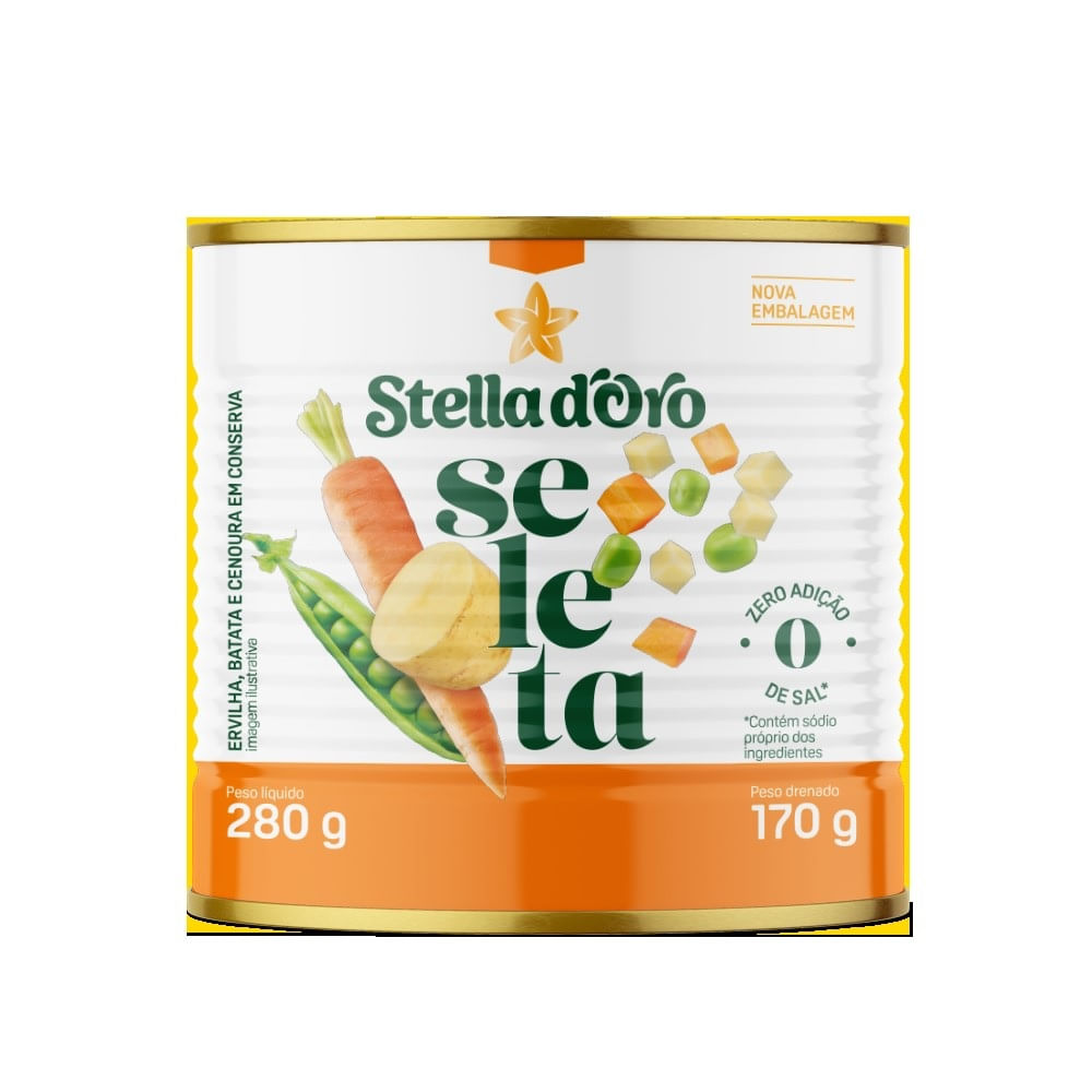 Seleta Legumes Stlella Doro 170G Lata