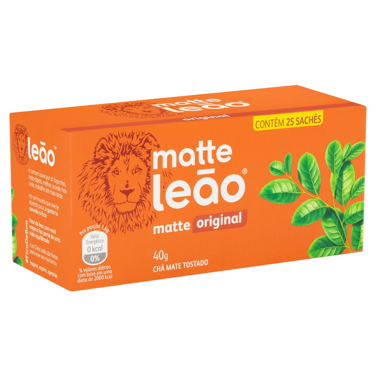 Chá Leão 40g Mate 25 Sachês