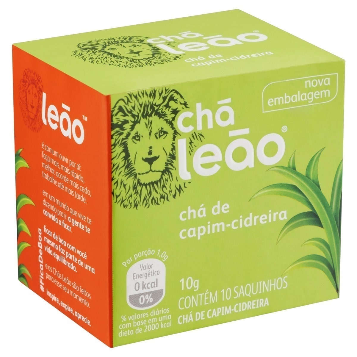 Cha Leao 10g Erva Cidreira