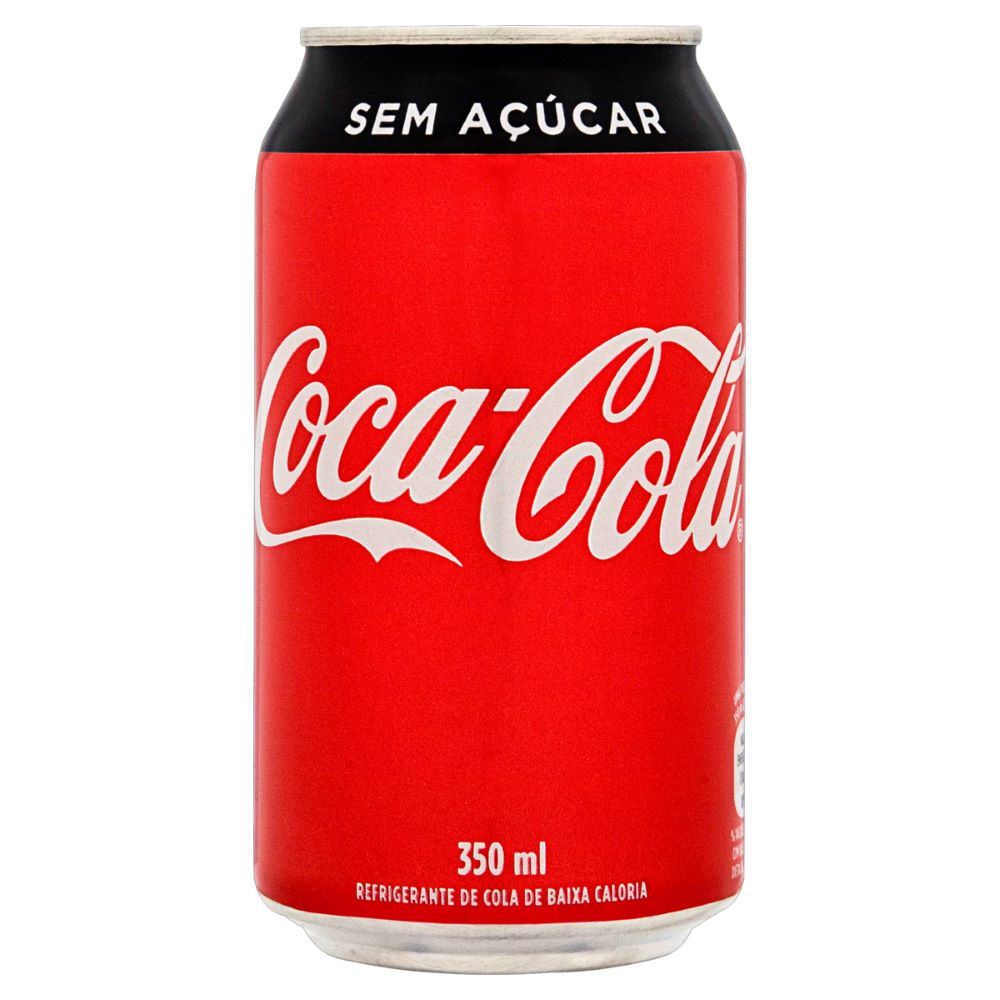 Refrigerante Sem Açúcar Coca Cola 350ml