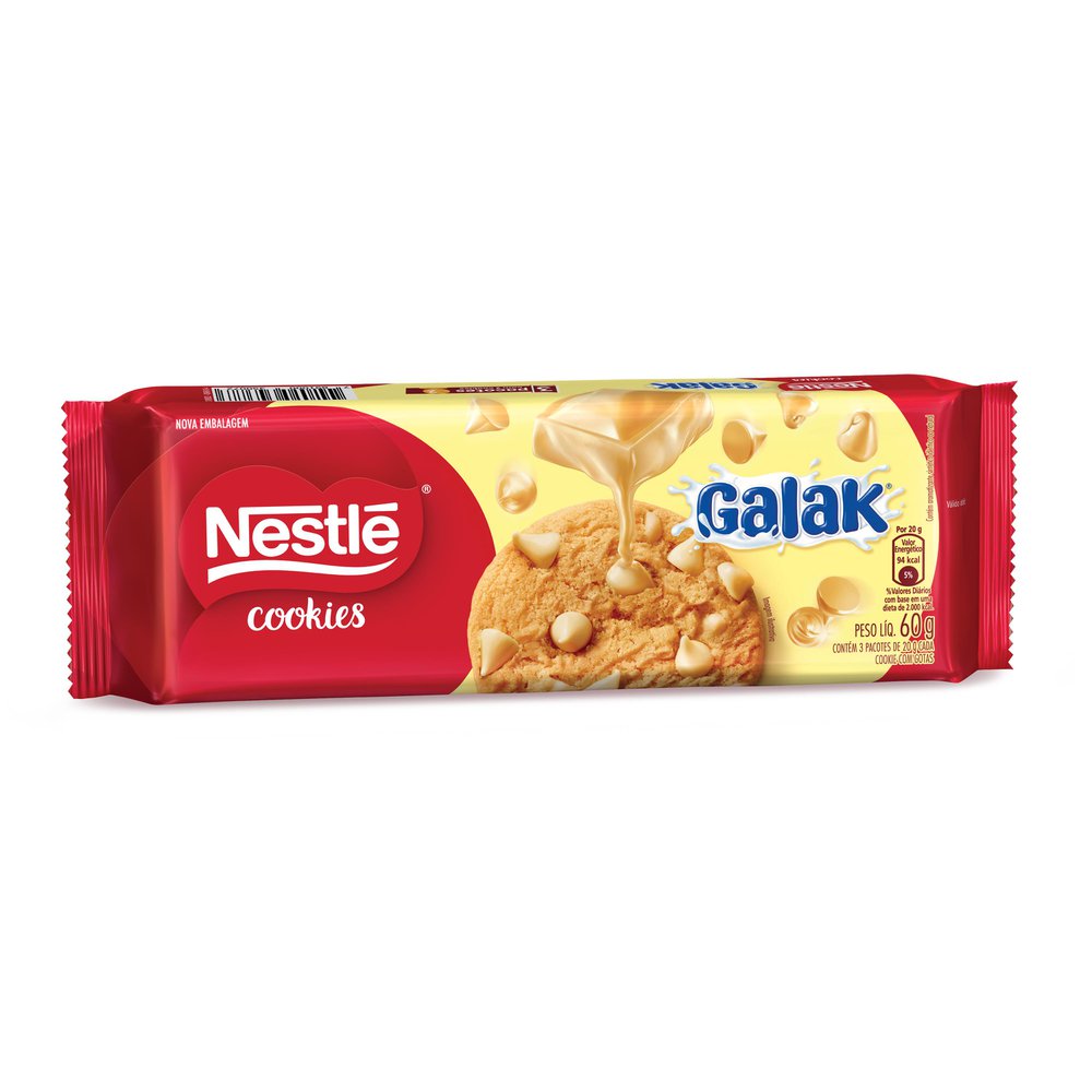 Biscoito Cookie Galak Nestlé 60g