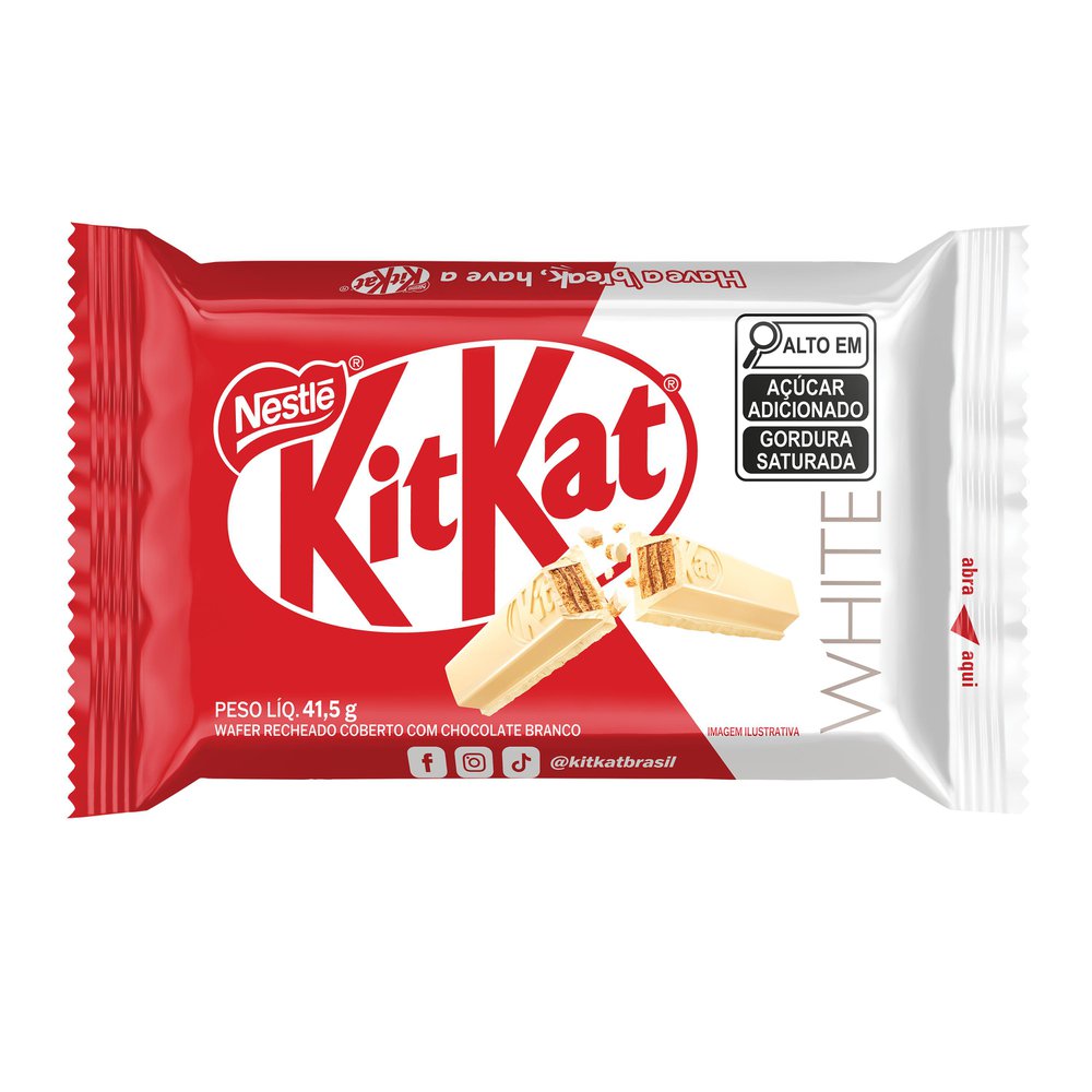Chocolate Kitkat 4 Fingers White 41,5g