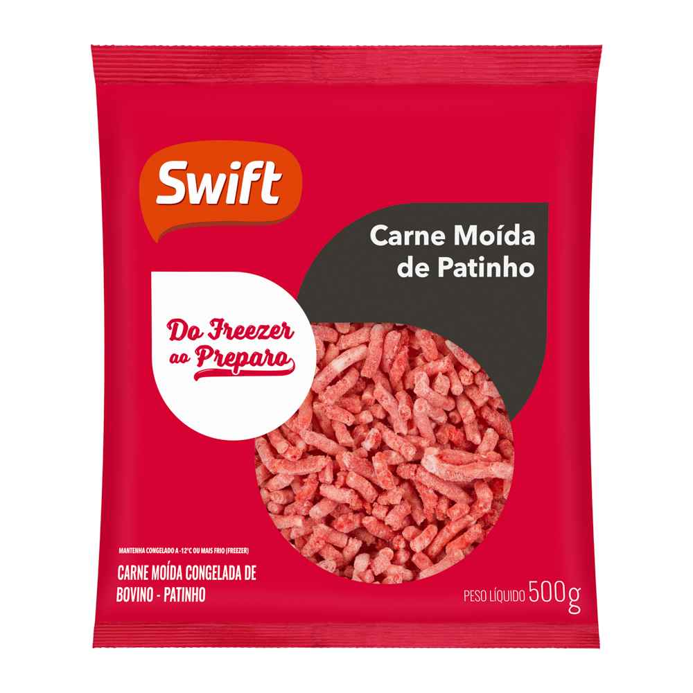 Carne Bovina Patinho Swift 500g Moído