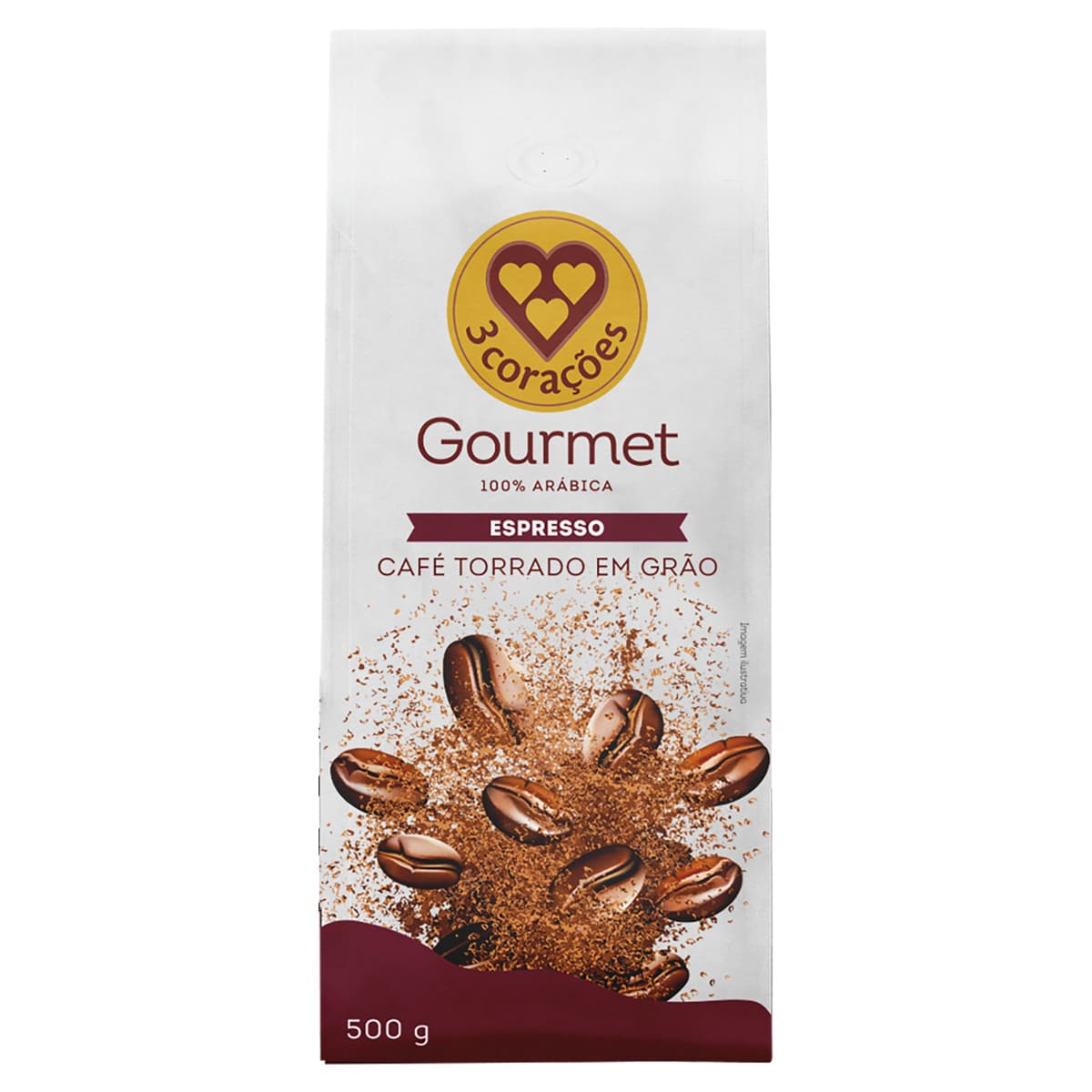 Café Grão 3 Corações Espresso Gourmet 500g
