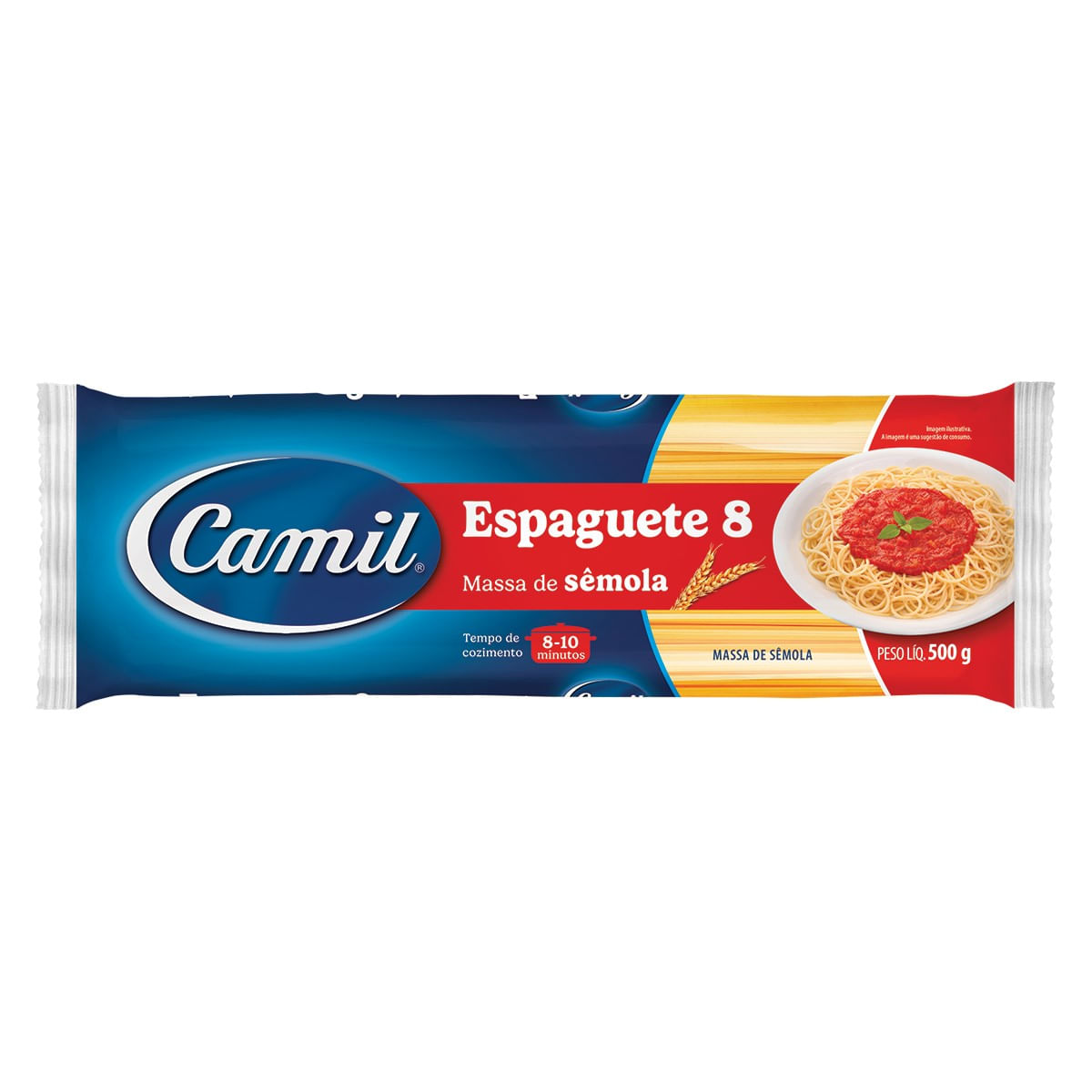 Macarrão Sêmola Camil Espaguete 500g