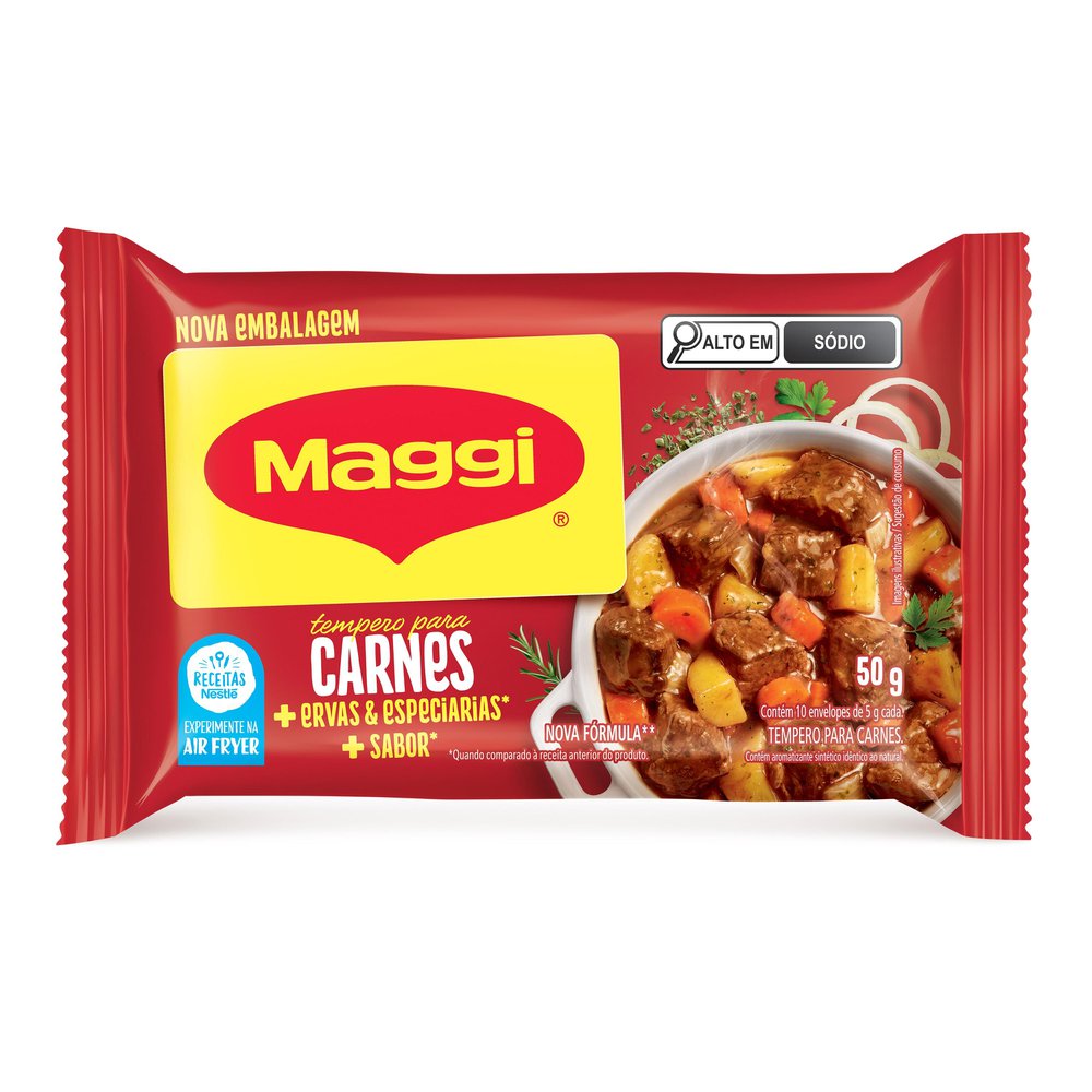 Tempero Pronto Maggi Tempero E Sabor Carne 50g
