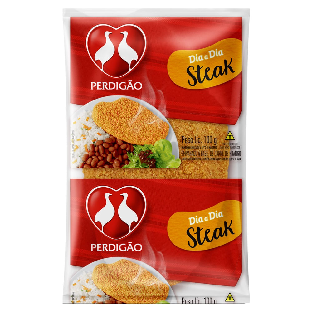 Steak Frango Perdigão 100g