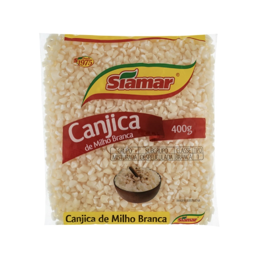 Canjica Siamar 400g Branca