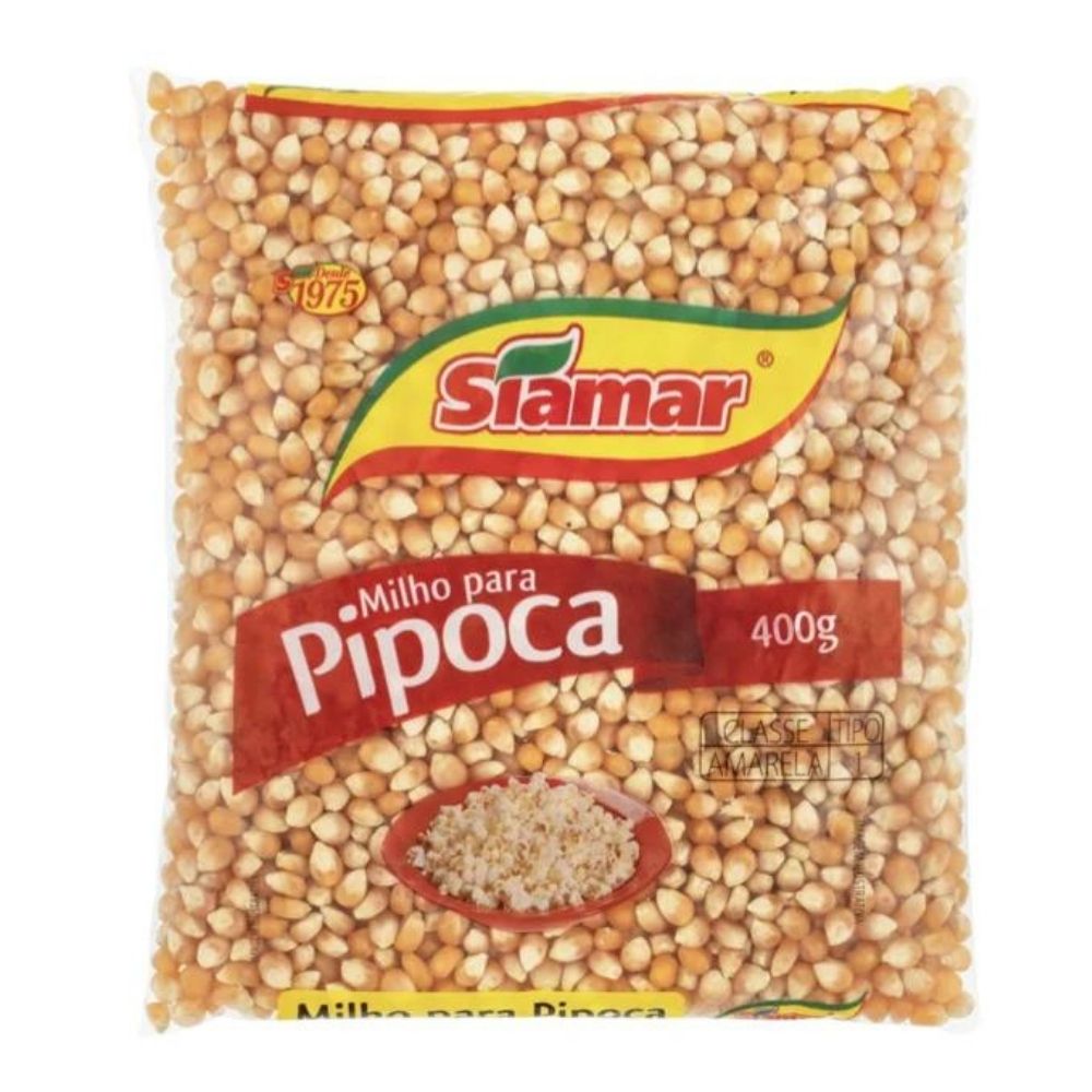 Milho Pipoca Siamar 400g