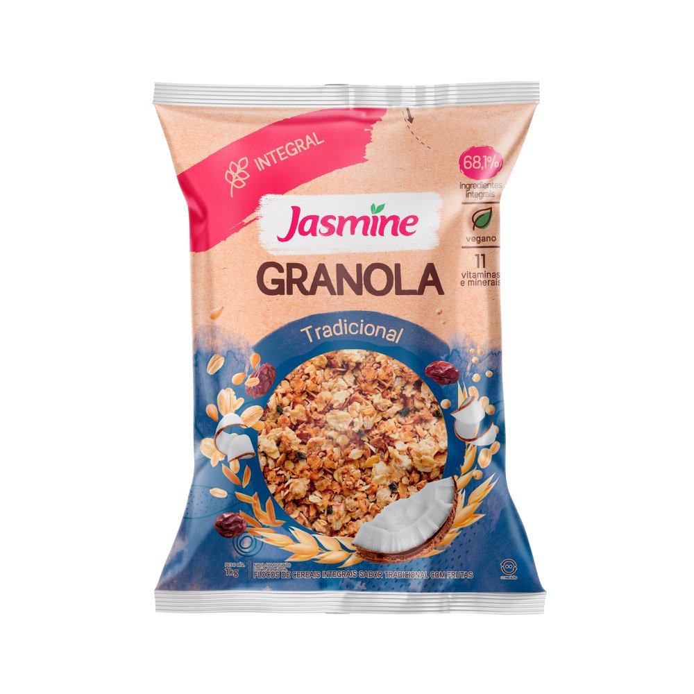 Granola Jasmine Integral Tradicional 1kg