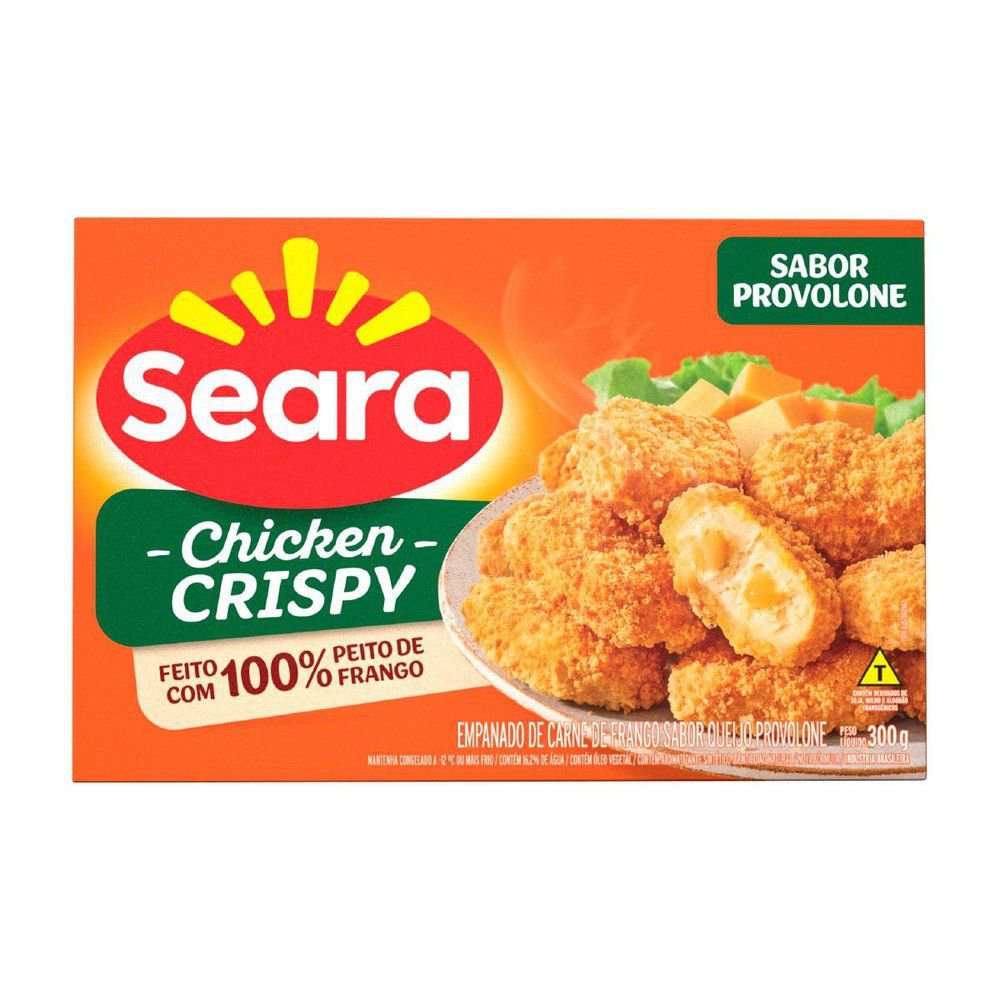 Empanado Chicken Crispy provolone Seara 300g