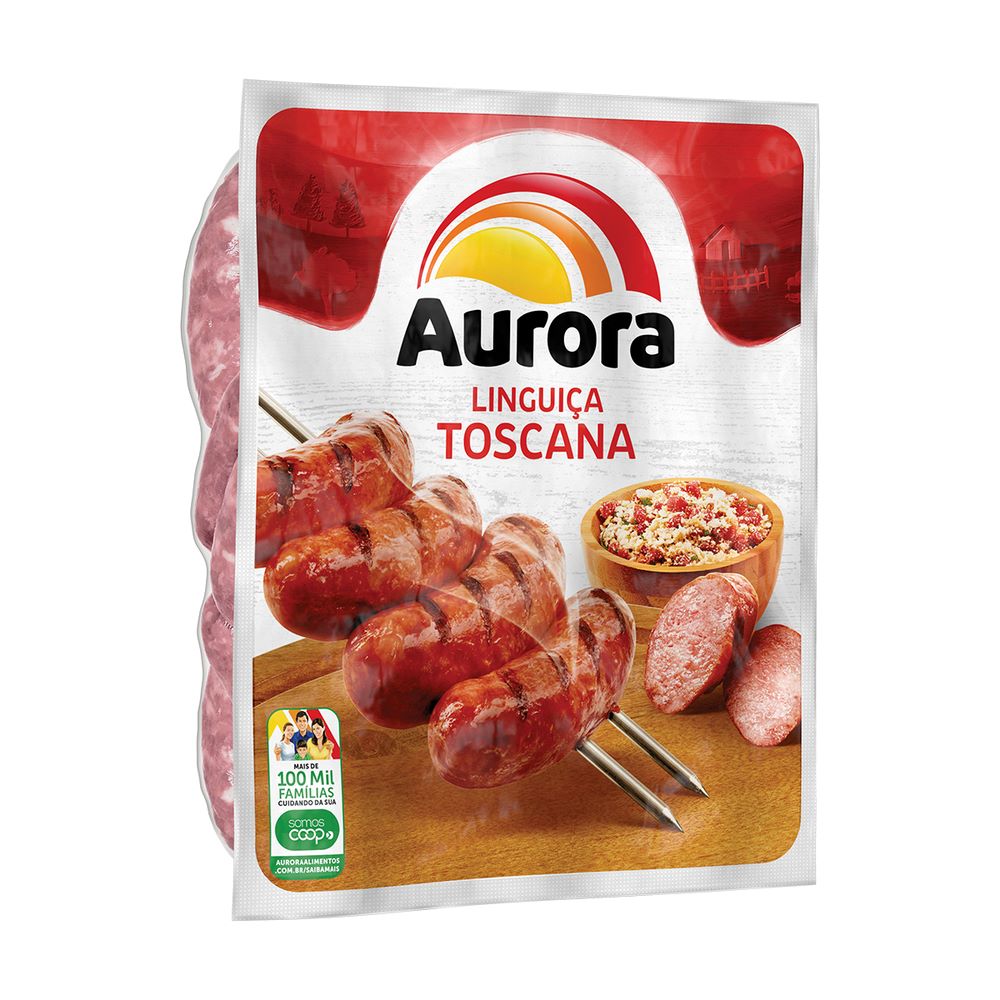 Linguiça Toscana Aurora Congelada 700g