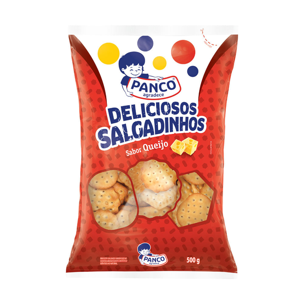 Biscoito Salgado Panco Delicioso 500g