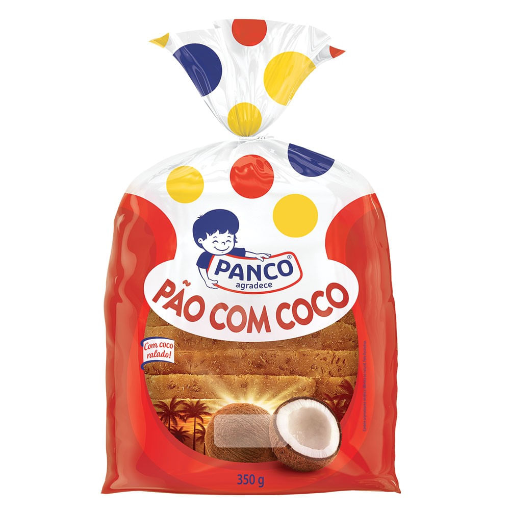 Pão com Coco Panco 350g