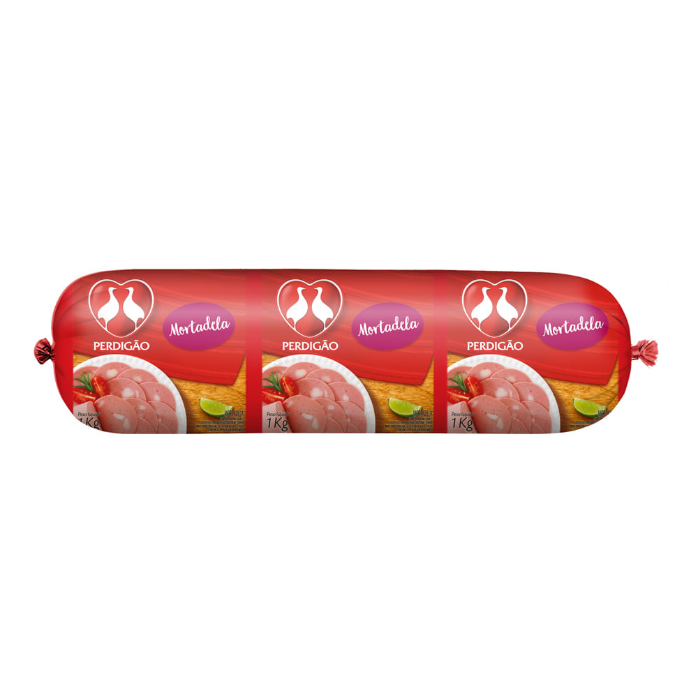 Mortadela Perdigao 1kg Mista