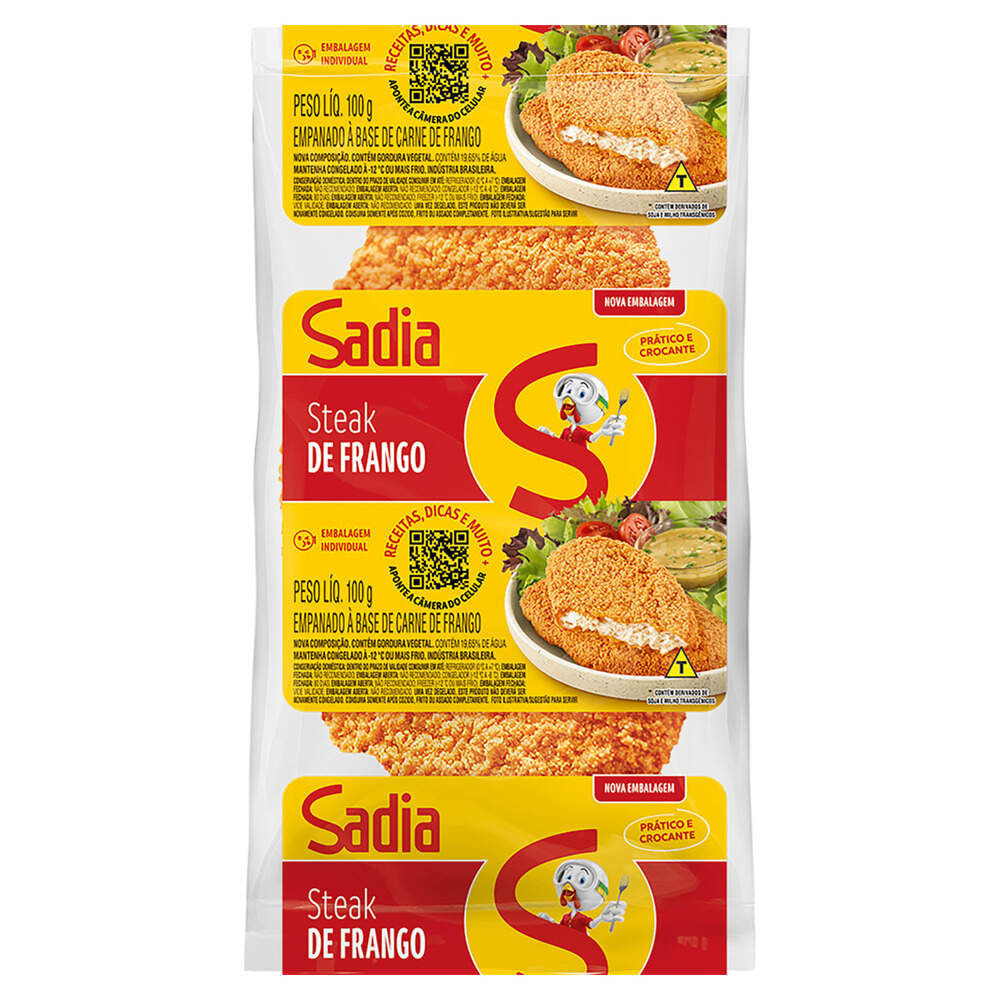 Steak Frango Sadia 100g
