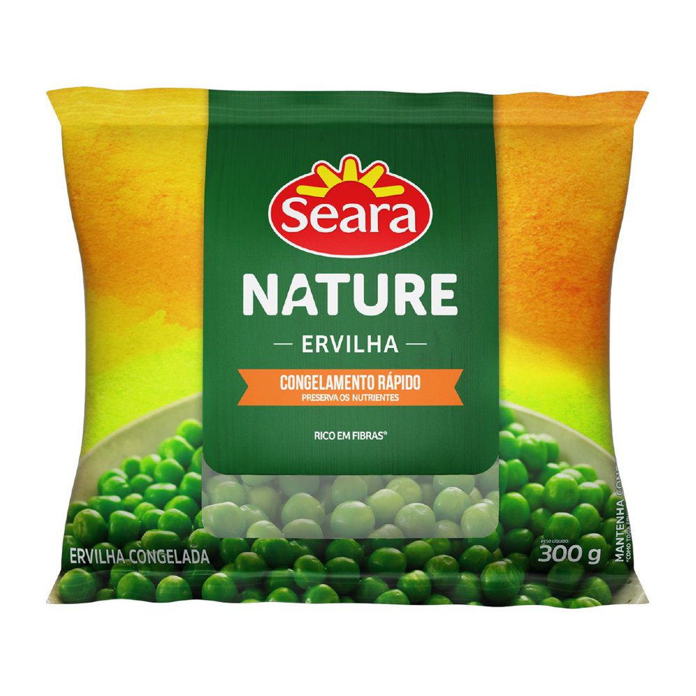 Ervilha congelada Seara Nature 300g