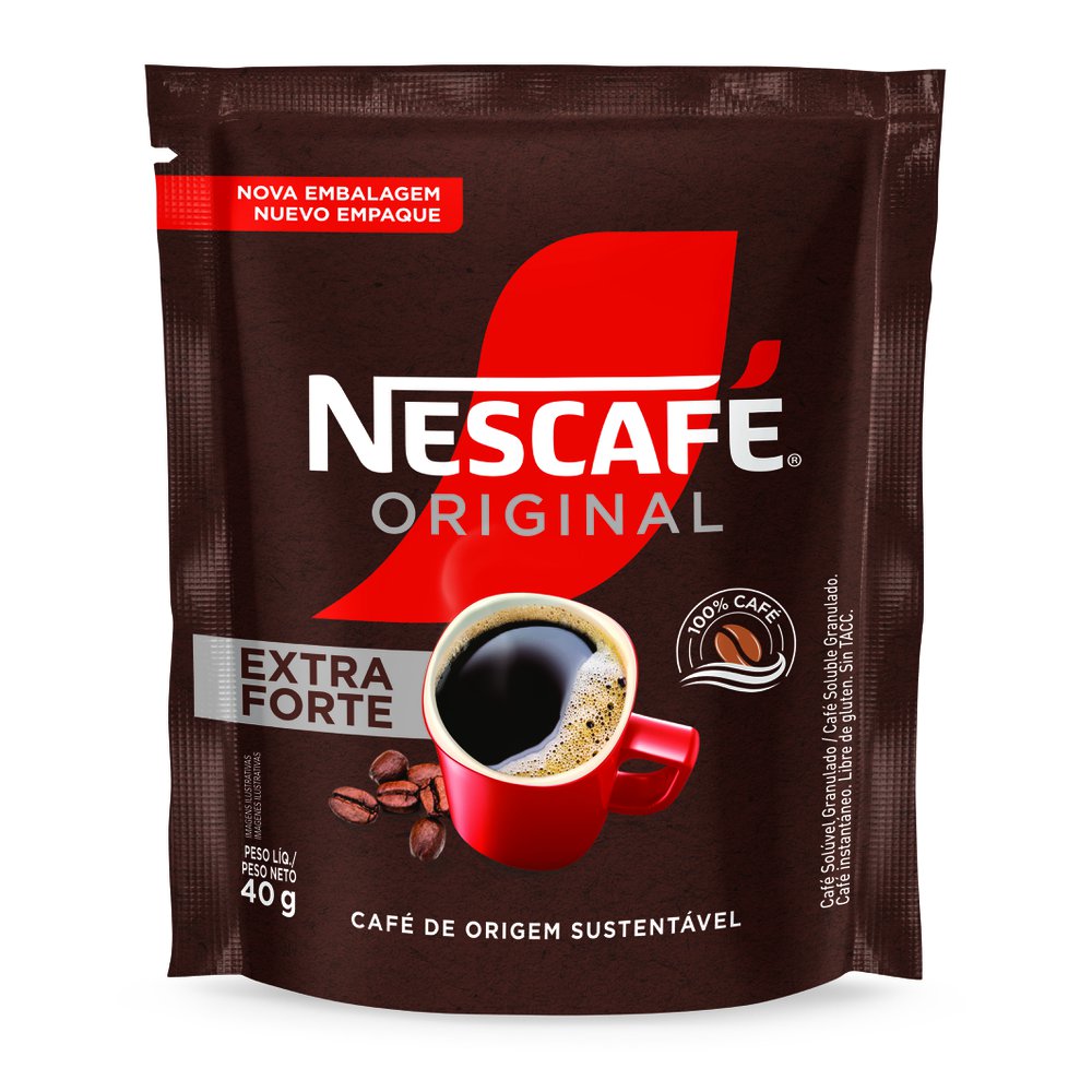 Café Solúvel NESCAFÉ Original Extra Forte Sachet 40g
