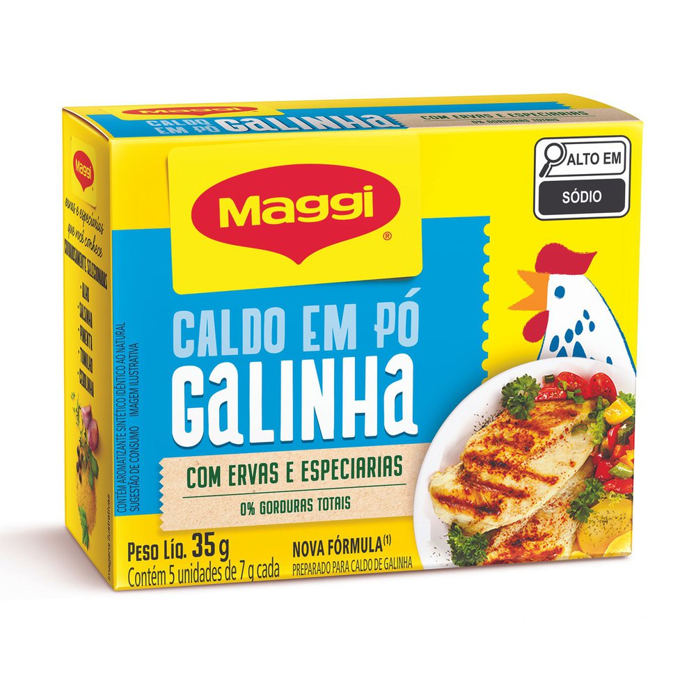 Caldo de Galinha Maggi em Pó 35g
