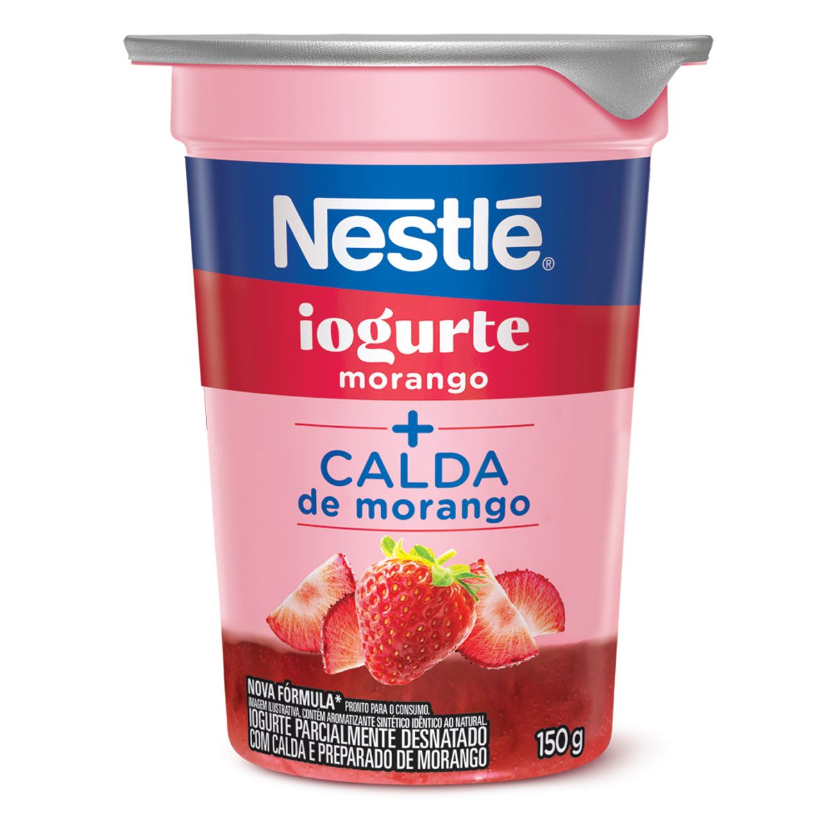 Iogurte Nestlé BiCamada Morango 150g