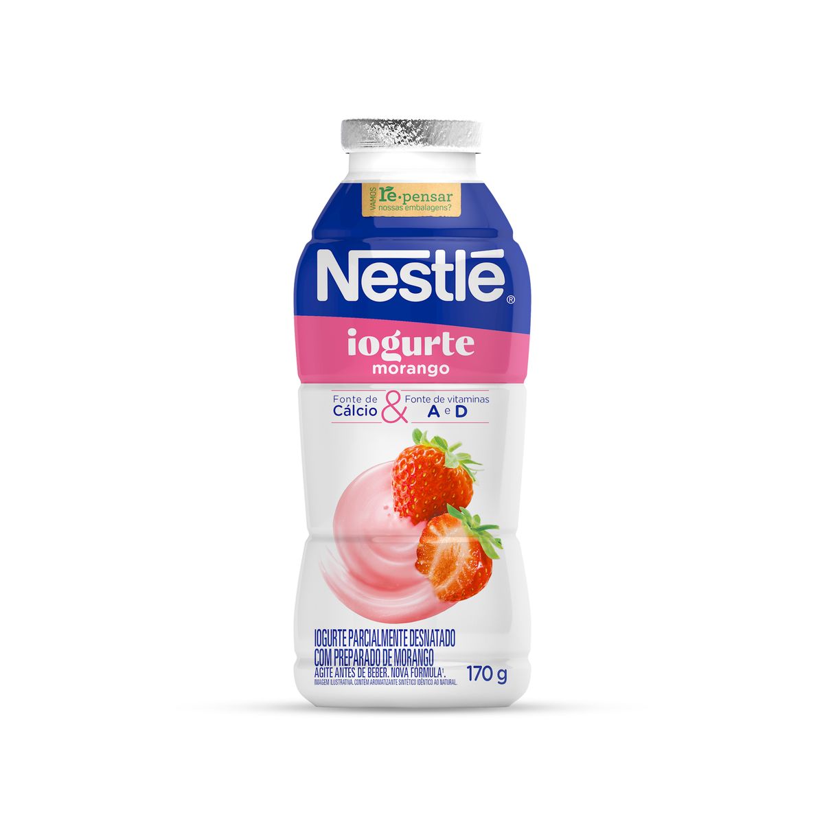 Iogurte Líquido Nestle Morango 170g