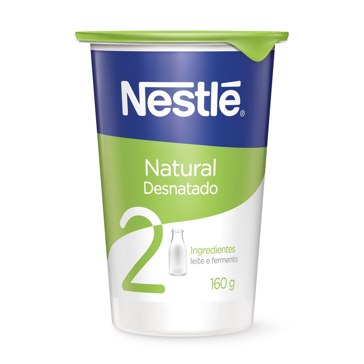 Iogurte Natural Nestle 160g Desnatado