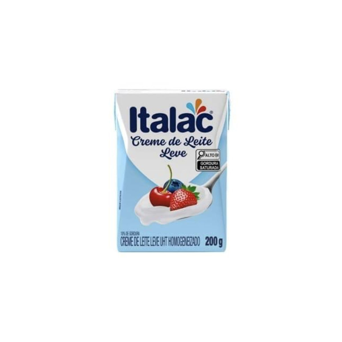 Creme de Leite Italac Leve 200g 10% de gordura