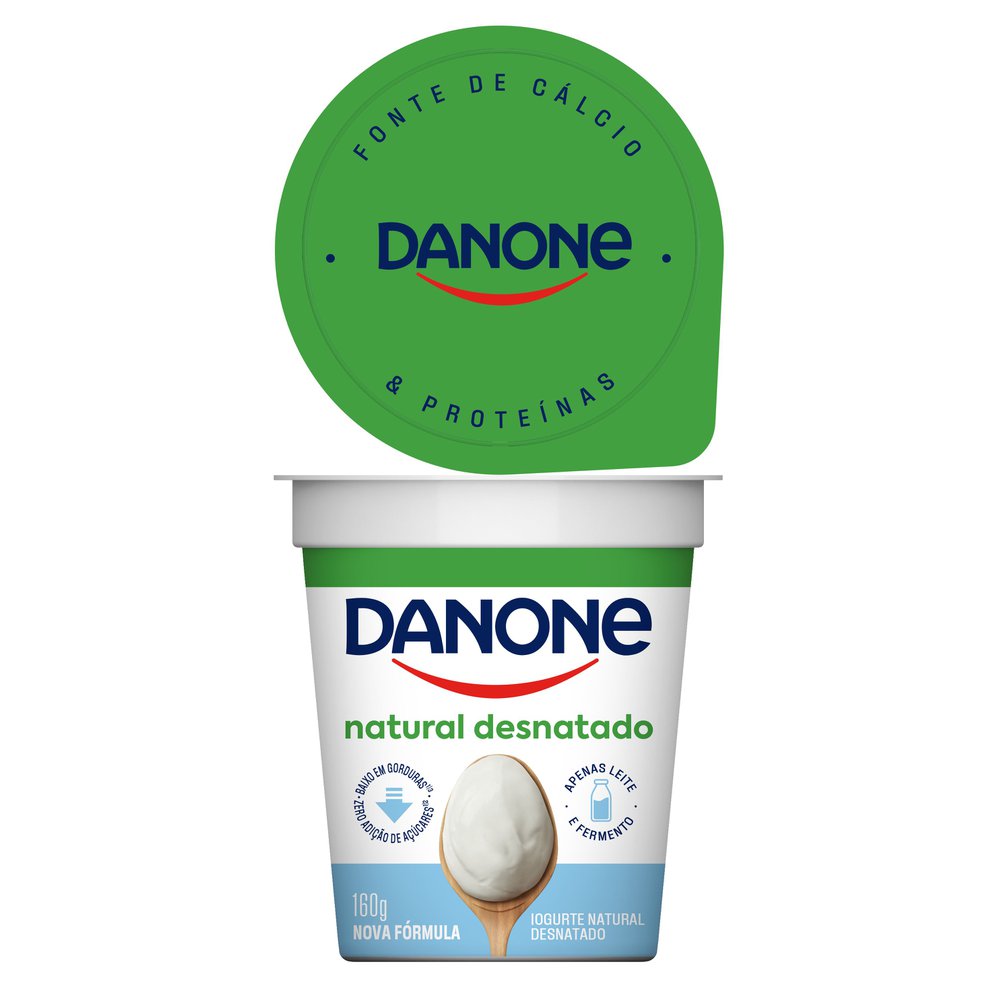 Iogurte Natural Danone Desnatado 160G