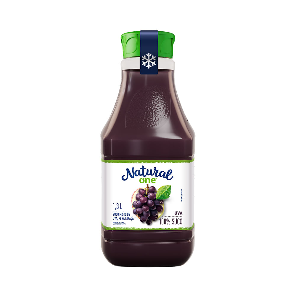 Suco Refrigerado Natural One Uva 1,3L