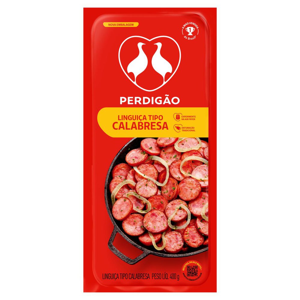 Linguiça Calabresa Perdigão Resfriada 400g