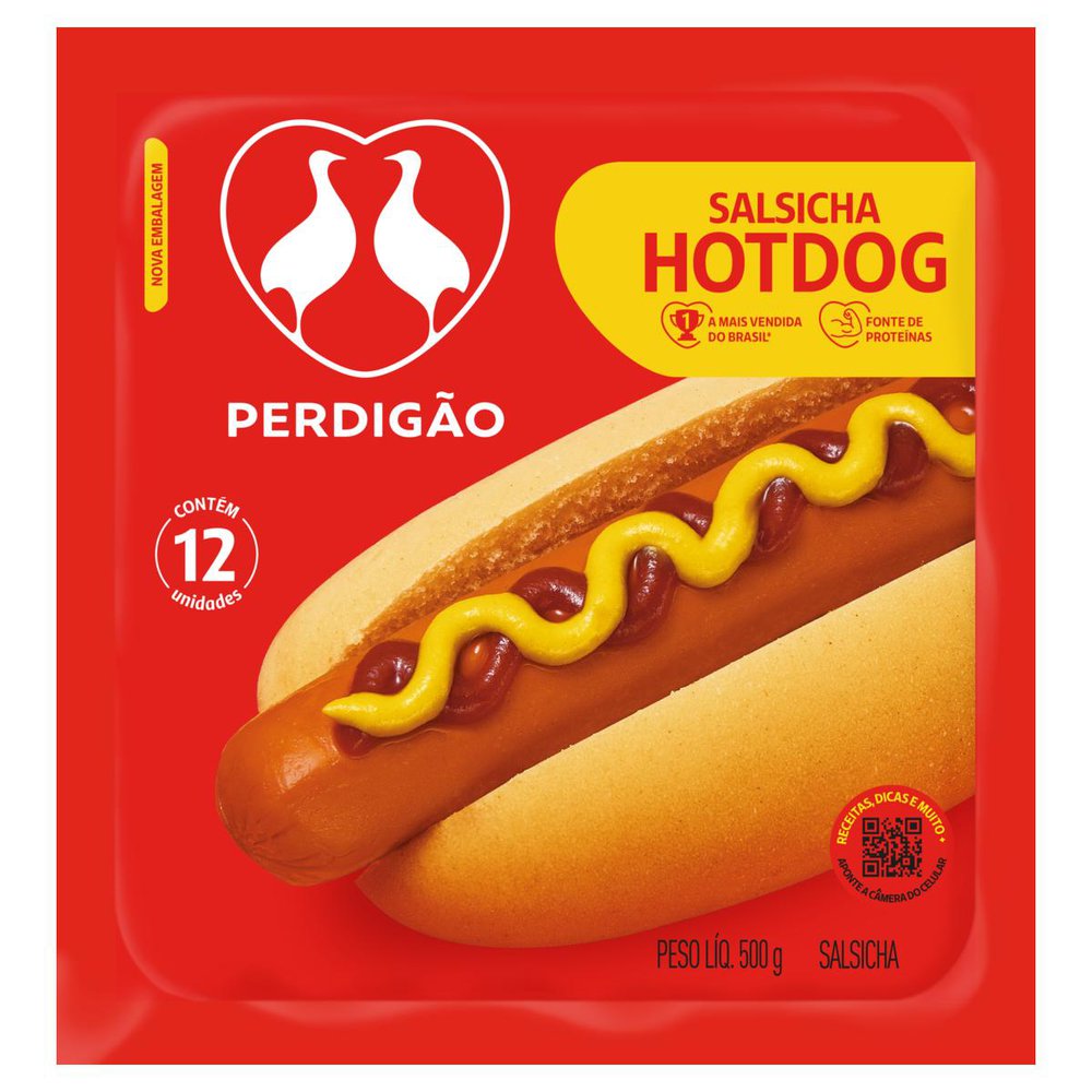 Salsicha Hot Dog Perdigão 500g