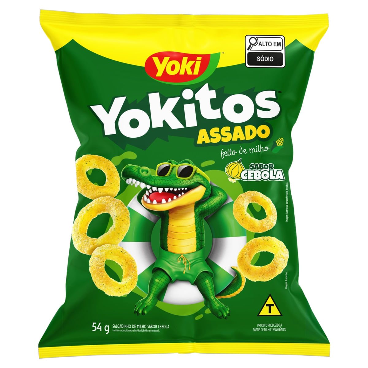Salgadinho Yokitos 54g Cebola